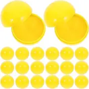 Cabilock Gumball Vending Machine Capsules 50pcs 1.18in Hollow Bingo Balls,Pinata Stuffers DIY Craft Supplies Props for Holiday