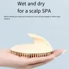 Soft Scalp Massage Brush Remove Dandruff Wet and Dry Hair Washing Comb Portable！
