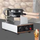 Egg Cake Machine 1400W Stainless Steel Bubble Waffle Maker Non Stick Coating