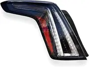 Auto Taillight Assembly,Compatible With Cadillac XT5 2020 2021 2022,Car Rear Tail Light Signal Lamp Warning Brake Lamp Driving Reverse(Black Only left)