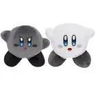 2pcs Kirby Super Star Gray + White Plush Doll Stuffed Animal Toy Gift 6" 15CM