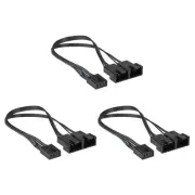 Corsair Hydro X Series Two-Way PWM Fan Splitter Cables 3 Pack