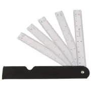 Fan Shape Architects Scale Ruler with 5 for Graphics Design