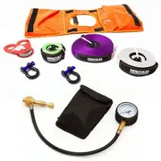 Hercules Essential Recovery Kit 4WD SUV + Adventure Kings Tyre Deflator Kwiky
