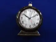 Sundance 'Tis Time Clock Ornament Glass Painted in Poland 2008 NIB