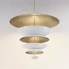 Chandelier Brass Modern Mid Century Kalmar Cosmic Pendant Light Fixture for Home