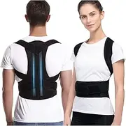 Posture Corrector for Men and Women, Back Posture Brace, Clavicle Support, Prevents Crooked and Humpback, Adjustable Back Trainer