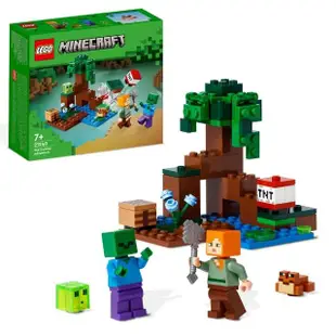 【LEGO 樂高】Minecraft 21240 The Swamp Adventure(當個創世神 沼澤冒險)