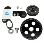 Empi 17-2911 Serpentine Belt Black Pulley System For Air-cooled Vw Engines