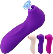Powerful Clit Sucker Vibrator Tongue Vibrating Nipple Sucking Blowjob Clitoris Stimulator Etotic Sex Toys for Women Masturbator (Pink)
