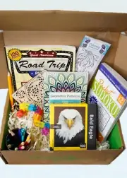 Brain box -7 boredom buster’s-brainteasers,word search & puzzles & free ship
