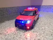 New York Fire Dept. - Police Ford Explorer w/ All Flashing Lights