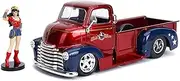 Jada DC Comics Bombshells 1952 Chevy COE Pickup Die-cast Car with 2.75-Inch Wonder Woman Figure