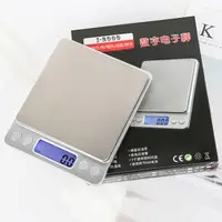 在飛比找蝦皮購物優惠-電子秤 3Kg I2000烘焙秤 精密不鏽鋼電子秤 廚房秤 