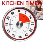 Magnetic Kitchen Timer Mechanical Oven Visual Timer 60-Minute Countdown Timer AU