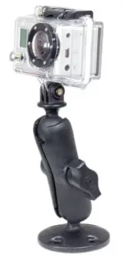 RAM Composite Flat Surface Mount & Adapter f/ GoPro Hero Hero 2 Hero 3 Hero 960