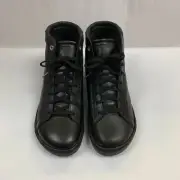 Birkenstock New w/ Box Bend Mid Black Natural Leather Regular - Select Size