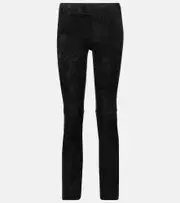 [Stouls] Stouls Jacky suede skinny pants AU 12 black