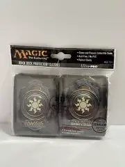 Magic The Gathering Ultra Pro Sleeves 80ct White Mana 2011 NIP