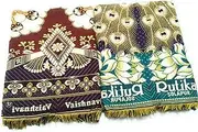 Cotton Colors Cotton Solapuri Chaddar (Multicolour, Pack of 2)_D13
