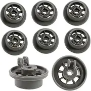 8X Dishwasher Lower Bottom Basket Wheel for Bosch 00165314 165314 DWB900BO SGU AP2802428 SGU55E55AU86 SGI43A25AU43 SGV69A13AU36 SHV55M03AU76 (8)