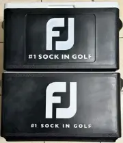 2-Footjoy Coleman 96 Drink Cooler Party Stacker Ice Chest FJ PGA Tour Golf RARE