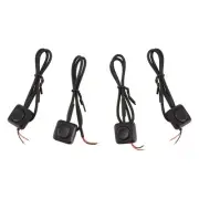 1X(4 Pcs Momentary Switch Momentary Push Button ON Off Switch 12V 24V1052