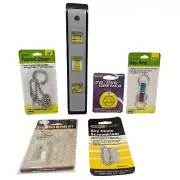 Junk Drawer Utility Lot 6 Pocket Chain Eyeglass Kit CD/DVD Opener Screwdriver