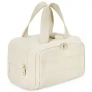 Travel Toiletry Bag Lightweight Large Wide-Open Bag Puffy Cosmetic Makeup Bag