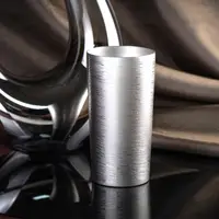 在飛比找momo購物網優惠-【HORIE】日本製 超輕量雙層純鈦杯 保冷杯(銀L 白樺 
