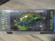 Mustad 2.75" Slack Jaw Lipless Crankbait 1/2 Oz Mach Fishing Bait - Ghost Perch