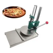 7.8in Manual Pizza Dough Pastry Press Machine Stainless Steel Thickened Pallet
