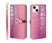 For iPhone 13 Mini Cover Wallet - Purple