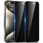 2-Pack Privacy Tempered Glass Screen Protector for iPhone 15