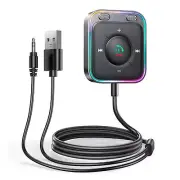Car Stereo Audio USB AUX TF Hands-Free Wireless Receiver Adapter Bluetooth 5.3