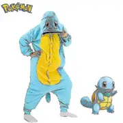 Onesie Squirtle Cosplay Costume Pajamas Christmas One-piece Kigurumi Full Body Pijama Anime Sleepwear New Year Gift High Quality high quality Squir...