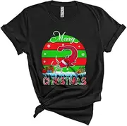 [Generic] Merry Christmas, Cute X-mas Retro Santa Catfish Animal Lover, Matching Pajama Family Group Unisex T-Shirt