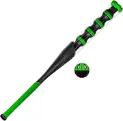 NERF Power Blast Kids Baseball Bat and Ball Set - Kids Plastic Baseball Bat with Extra Grip and Power Bands - Official Plastic Baseball Set