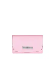 Roseau leather wallet One size Pink