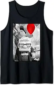 [Disney] Pixar UP Carl Russell Trumpet Red Balloon Tank Top