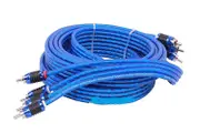 Stinger SI6412 HPM 6000 Series 4-Ch 3.66m RCA Interconnect Cable