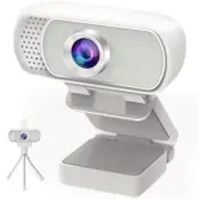 GoHZQ 1080p Webcam Streaming Camera Webcam for PC with Built-in Microphone &