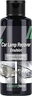 Headlight Cleaner - Headlight Restoration Kit | Car Accessories For Men | 100ml Headlights Polishing Cleaner | Long-Lasting Cleaning Product For Auto Maintenance Refurbishment Daily Care