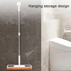 Magic Broom Adjustable TPR Broom Floor Squeegee Glass Wiper Window Cleaning Tool