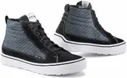 TCX Street 3 Tex Waterproof Ladies Motorcycle Shoes, black-grey, Size 40 for Women Black Grey