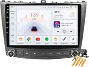 Car Stereo Android 13.0 Radio for Lexus IS IS250 200 300 350 2005-2012 GPS Sat Navigation 10.1'' MP5 DVD Multimedia Video Player FM BT Receiver with Carplay 4G 5G WiFi SWC,M6 pro1