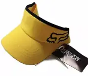 Fox Racing 45 Adjustable Visor Hat/Cap Yellow/Black One Size