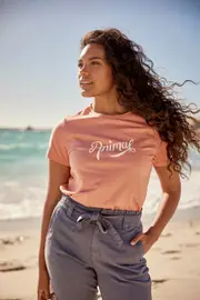 Marina Womens Script Logo T-Shirt
