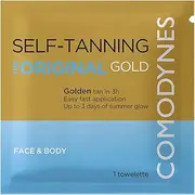Comodynes Self-Tanning Natural + Uniform Colour Towelette Pack of 8