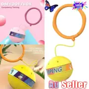 Glowing Bouncing Ball, Kids Light Up Flashing Ankle Skip Ball FZ